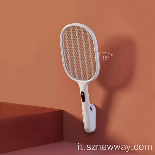 Qualitel Smart Digital Display Electric Mosquito Swatter